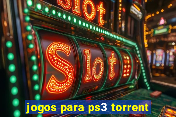 jogos para ps3 torrent